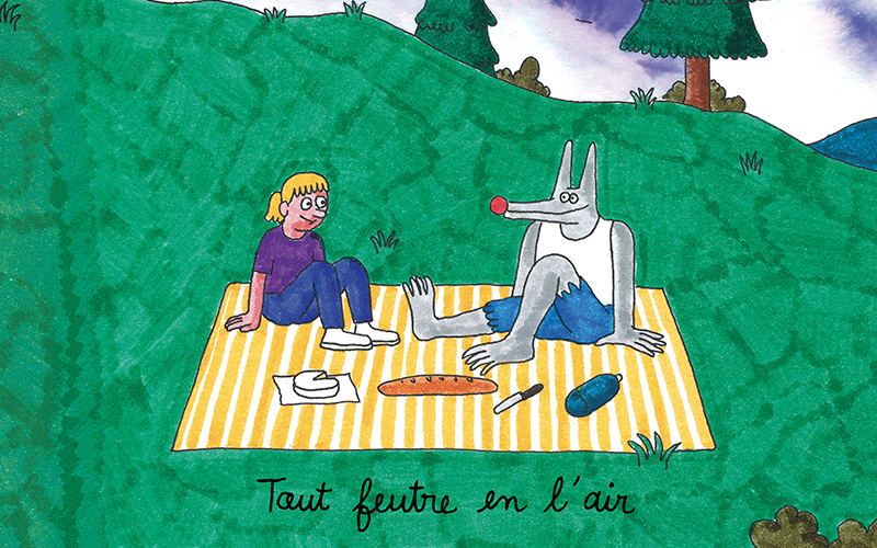 Tout feutre en l'air