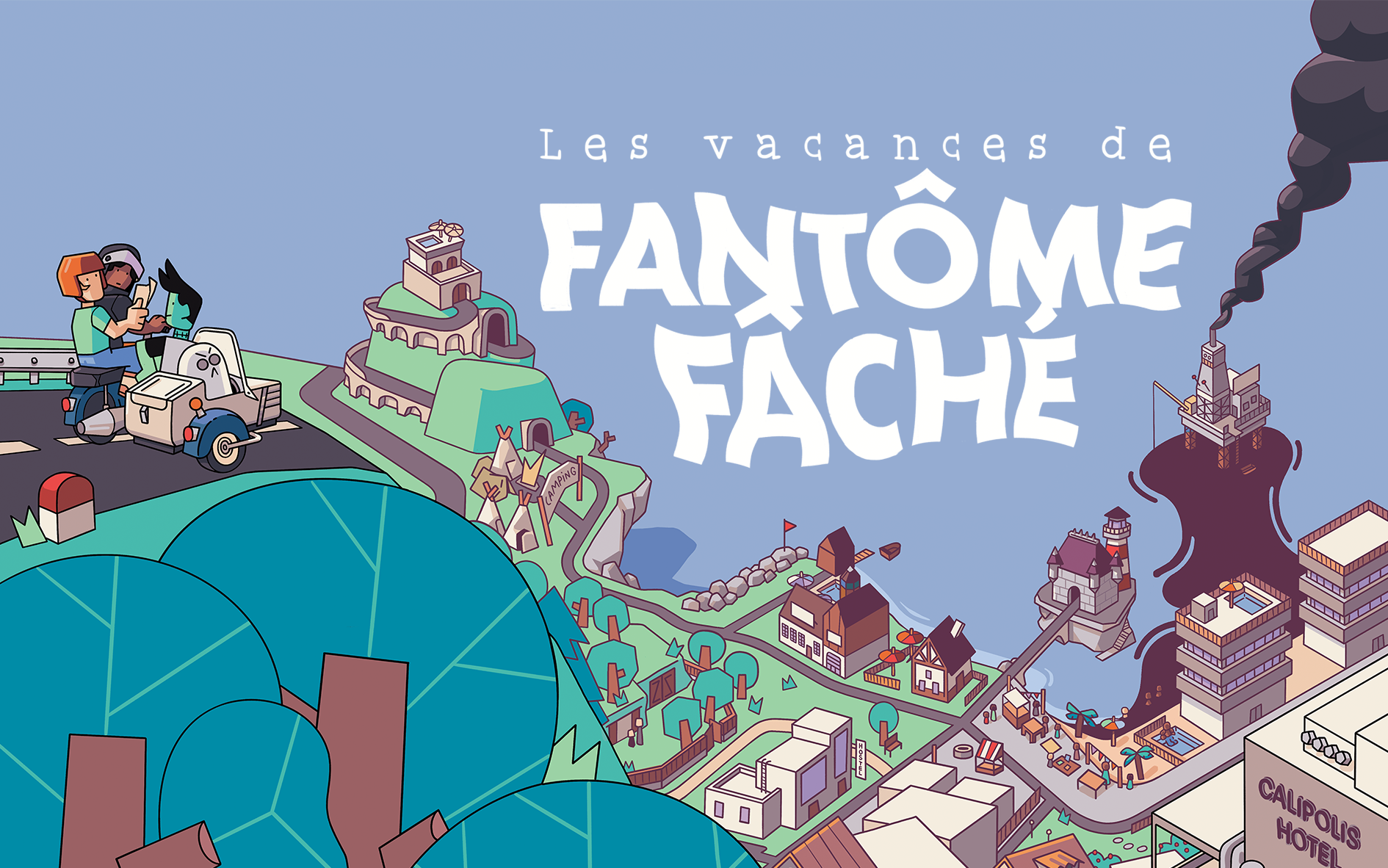Les vacances de Fantôme Fâché