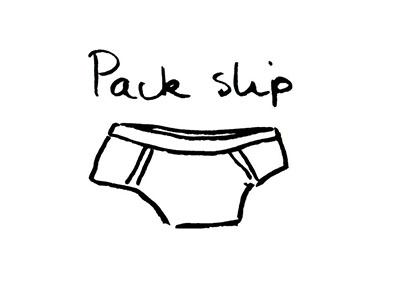 Pack slip