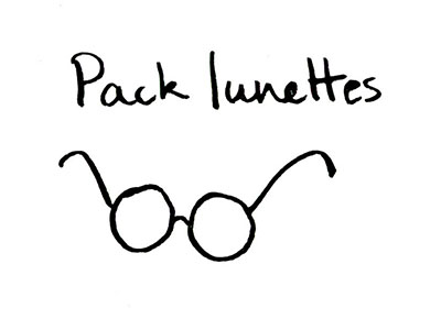 Pack lunettes