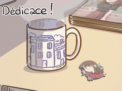 PACK PIN'S + MUG DÉDICACÉ