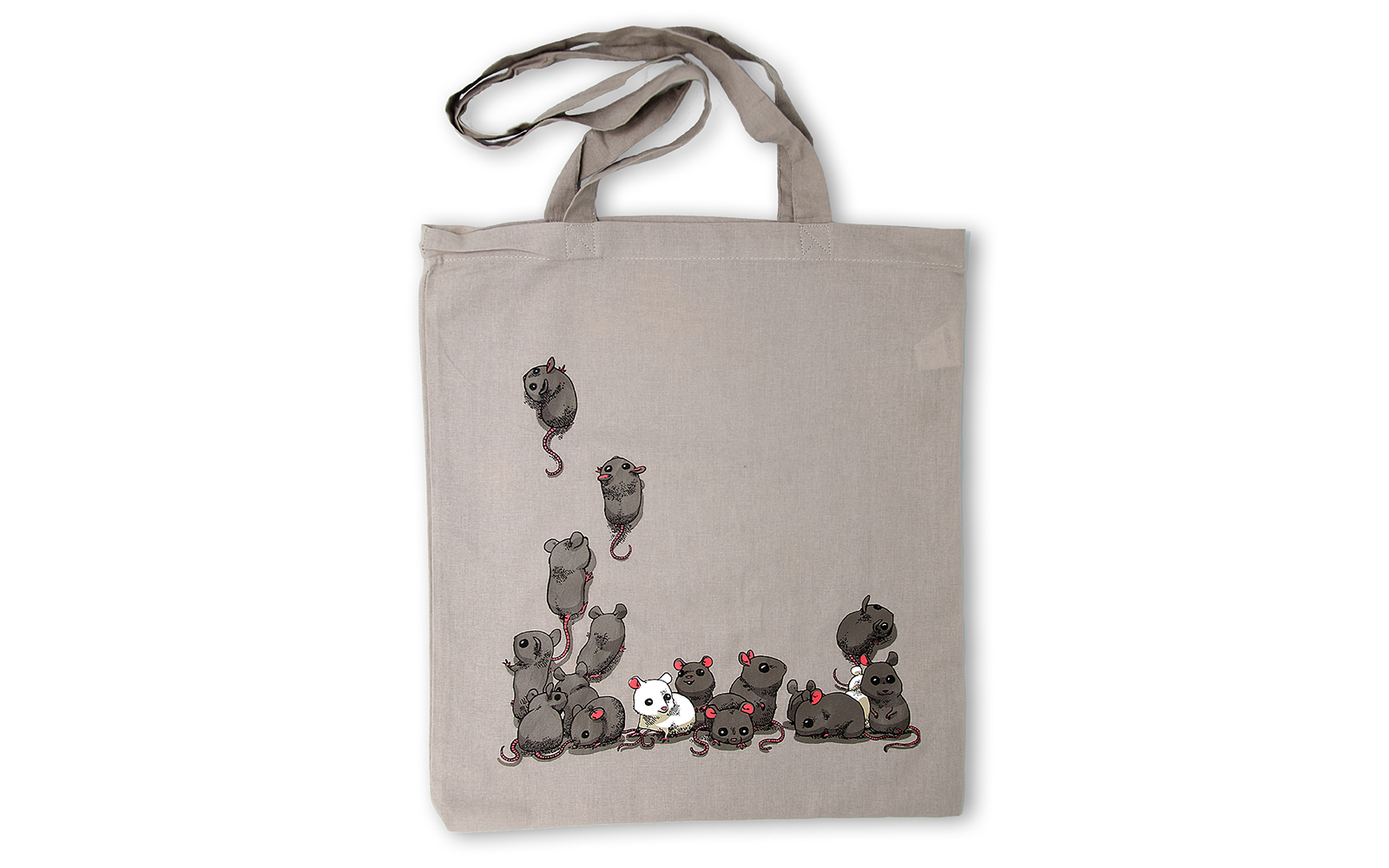 Couvertude de Tote bag "Souris"