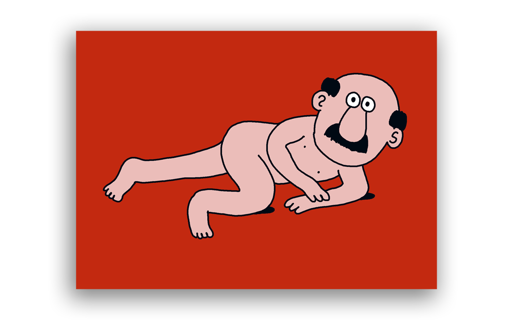 Couvertude de Carte flip-flop Animan