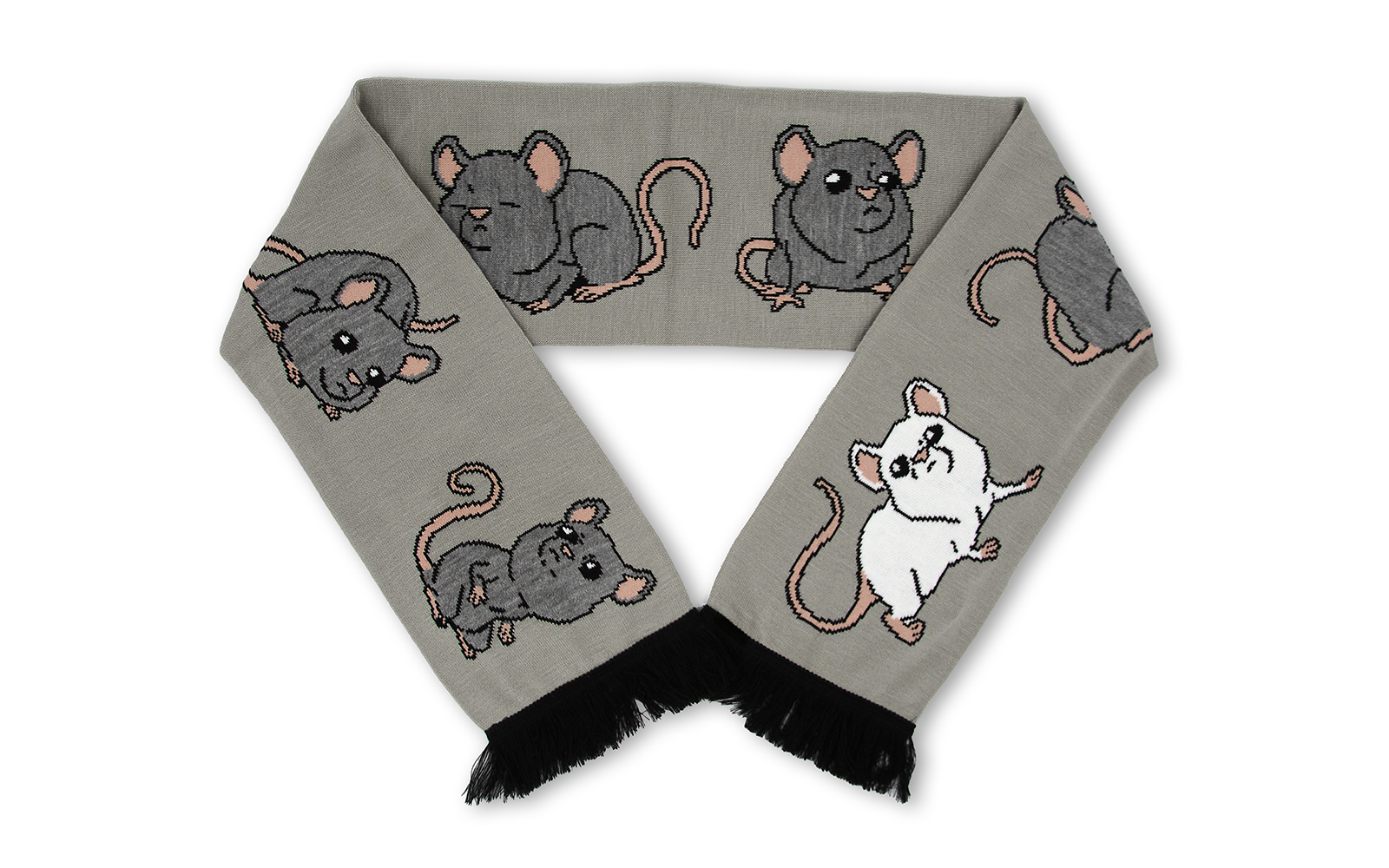 Couvertude de Écharpe "Souris"