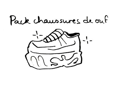 Pack chaussures de ouf