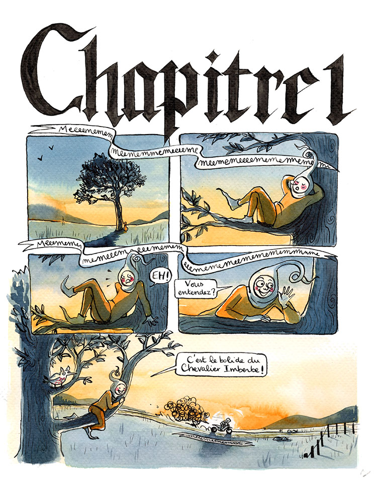 Le chevalier imberbe - page 1