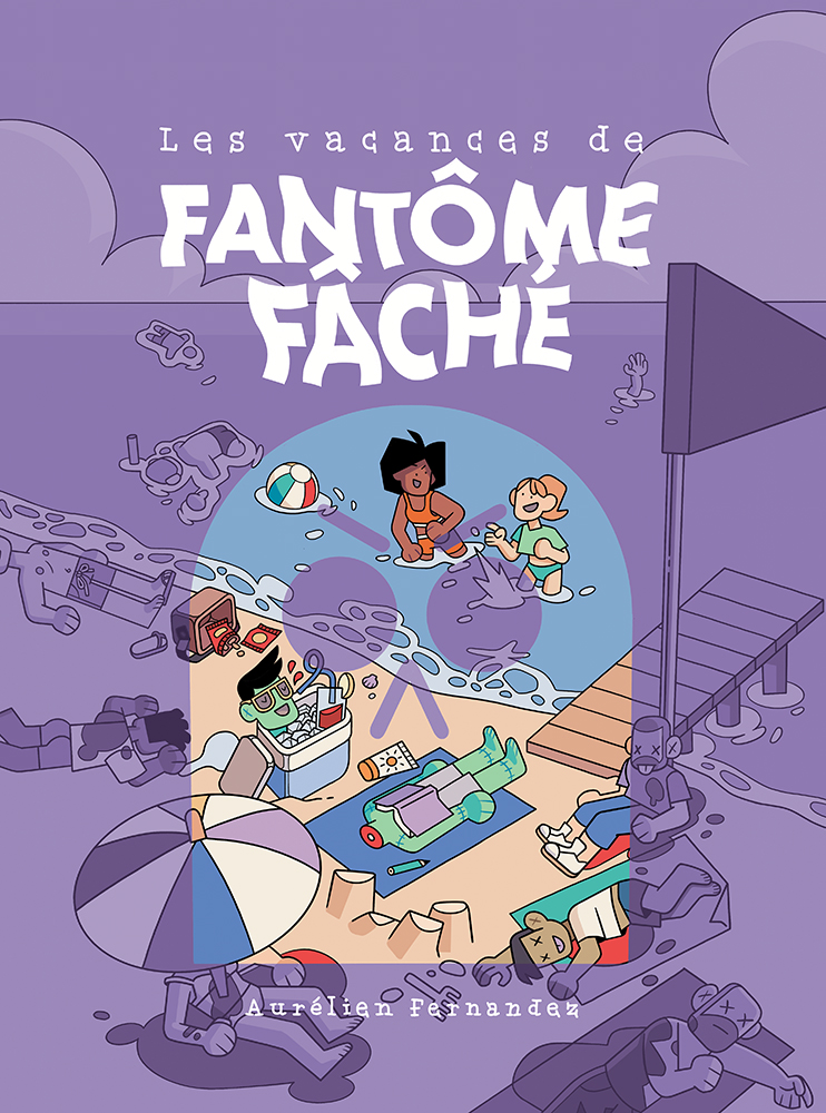 Couvertude de Les vacances de Fantôme Fâché