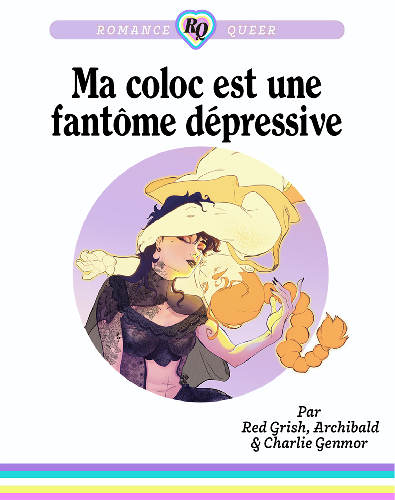 Couvertude de Ma coloc est une fantôme dépressive