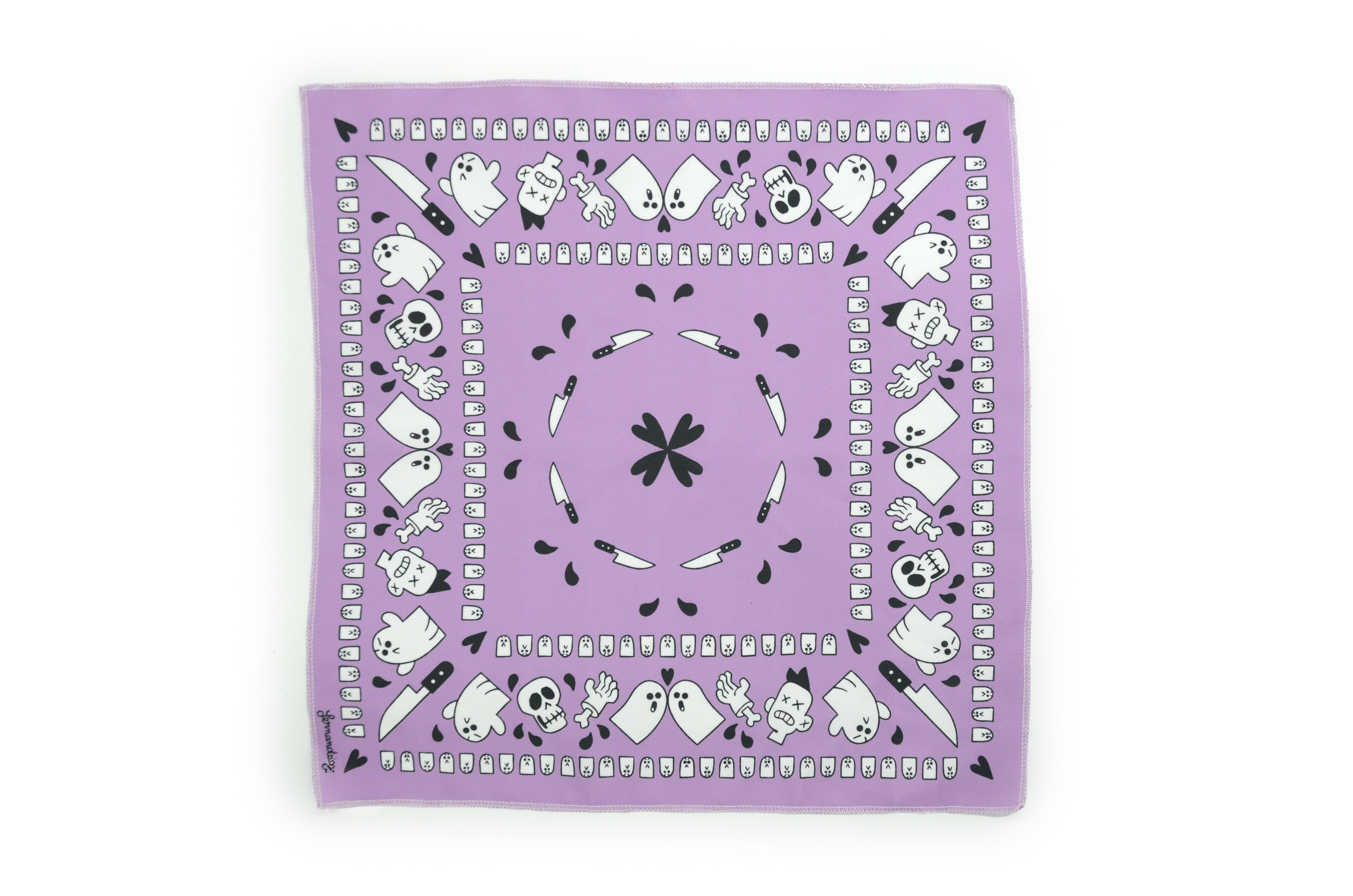 Couvertude de Bandana Fantôme Faché