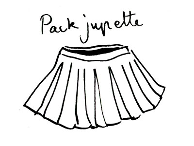 Pack jupette