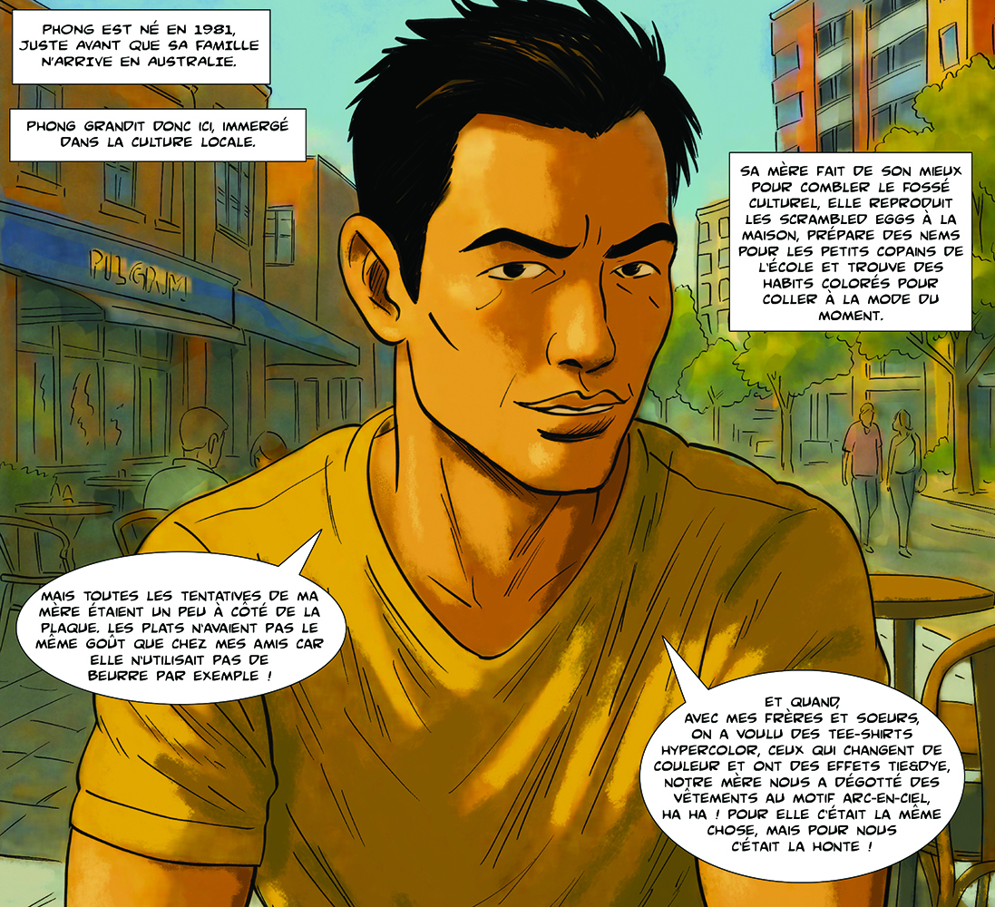 Extrait de la BD "Le crush"