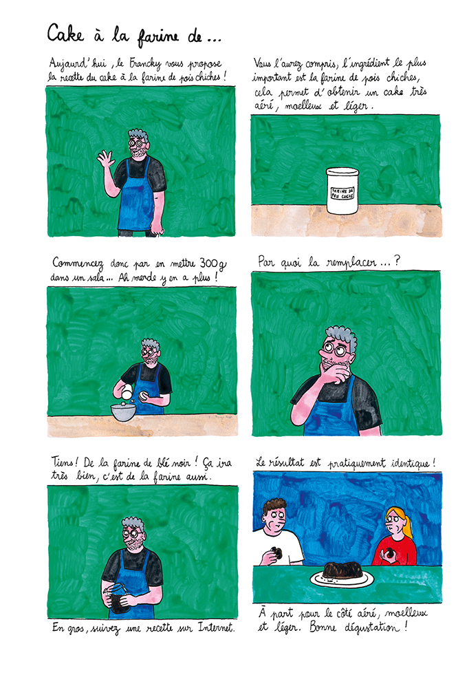 Cake à la farine de...